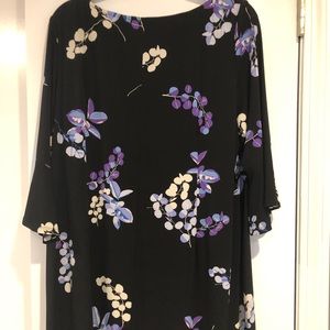 Straight floral dress